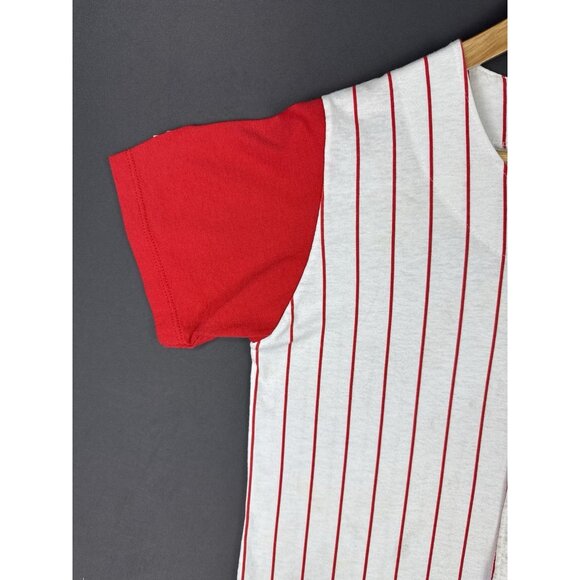 Vintage 90s Russell Athletic Cincinnati Reds Baseball Jersey Youth XL Rare MLB - Picture 4 of 16